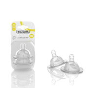 Twistshake® 2x Cucelj Anti-Colic za stekleničko XS (0 M +) Twistshake