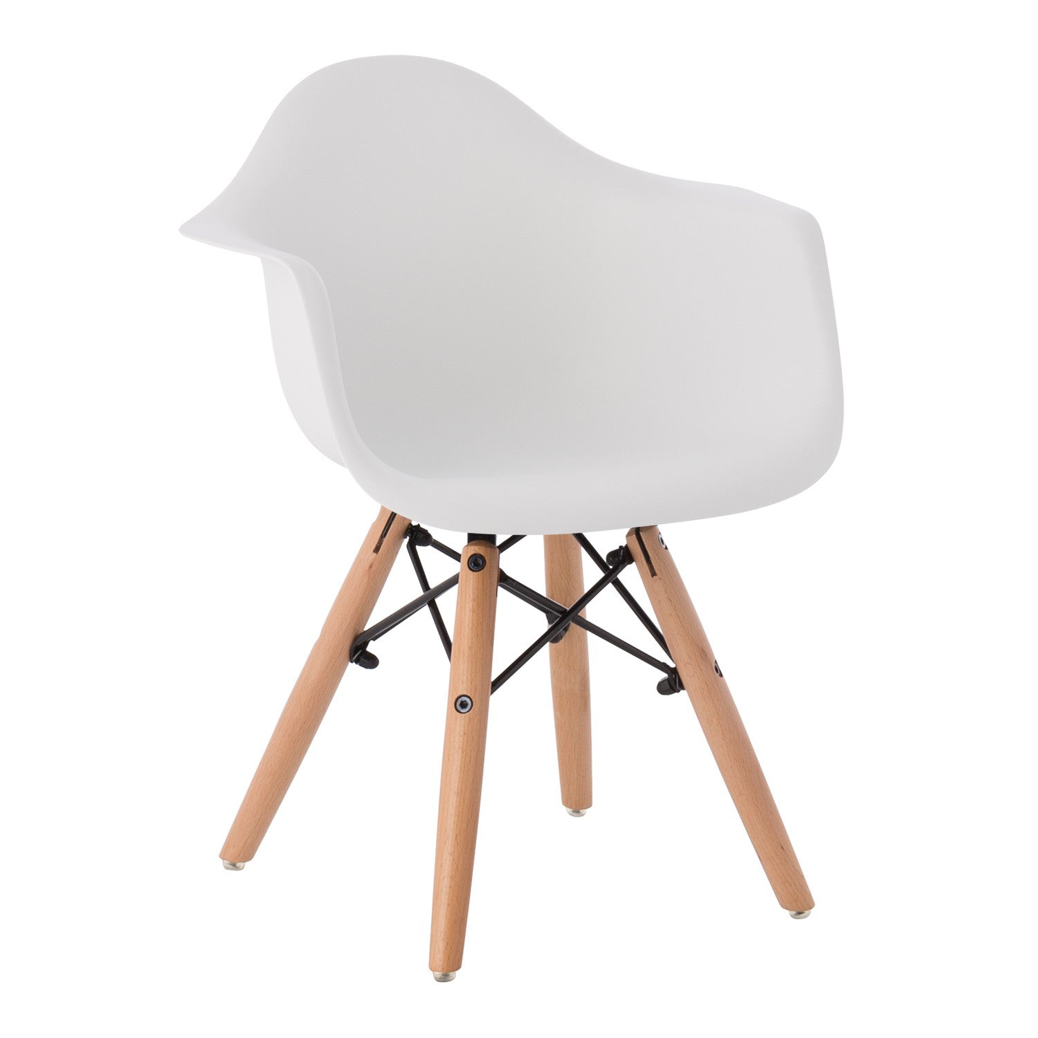 EM Furniture Eiffel Otroški stolček Arm White EM Furniture