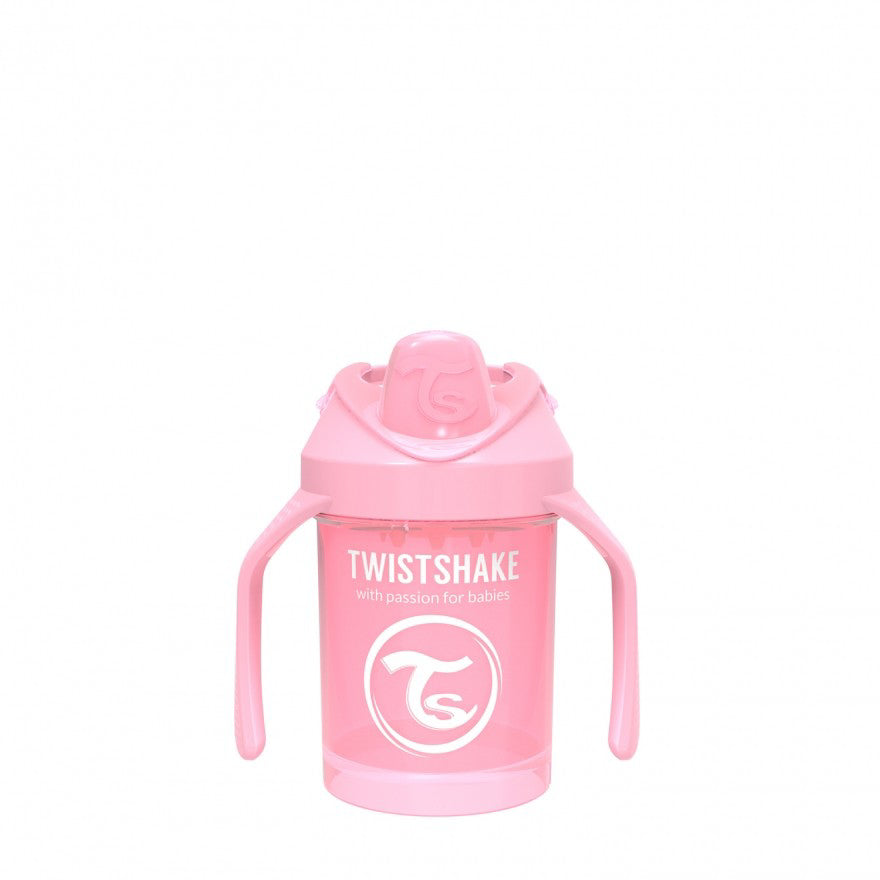Twistshake® Lonček Mini Cup 230ml (4+m) Pastel Pink Twistshake