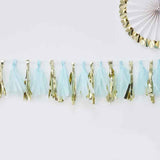 Ginger Ray® Pom Pom Ghirlanda con Nappe Blue