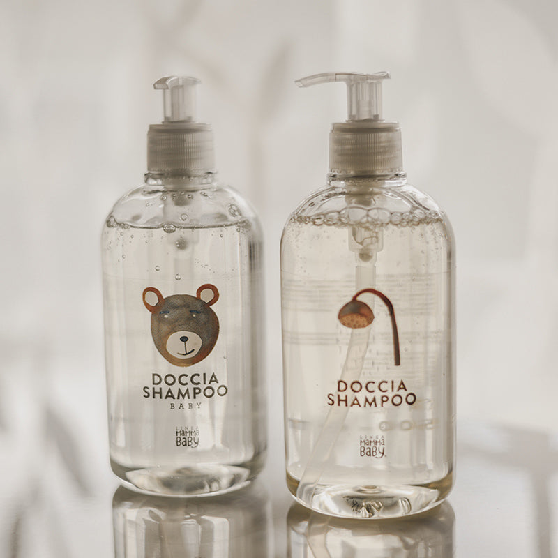 Linea MammaBaby® Gel za prhanje in šampon za lase Gustavino 500 ml Linea MammaBaby