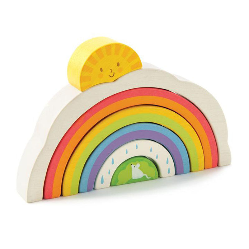 Tender Leaf Toys® Mavrični tunel Rainbow Tunnel Tender Leaf Toys