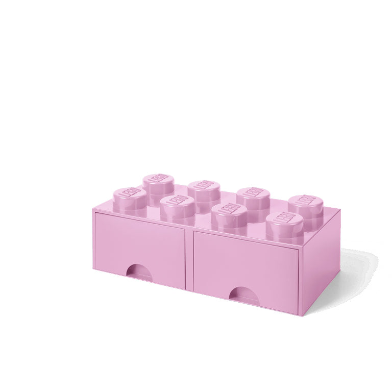 Lego® Škatla za shranjevanje s predali 8 Light Purple Lego