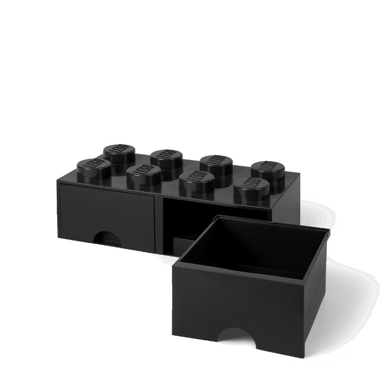 Lego® Škatla za shranjevanje s predali 8 Black Lego