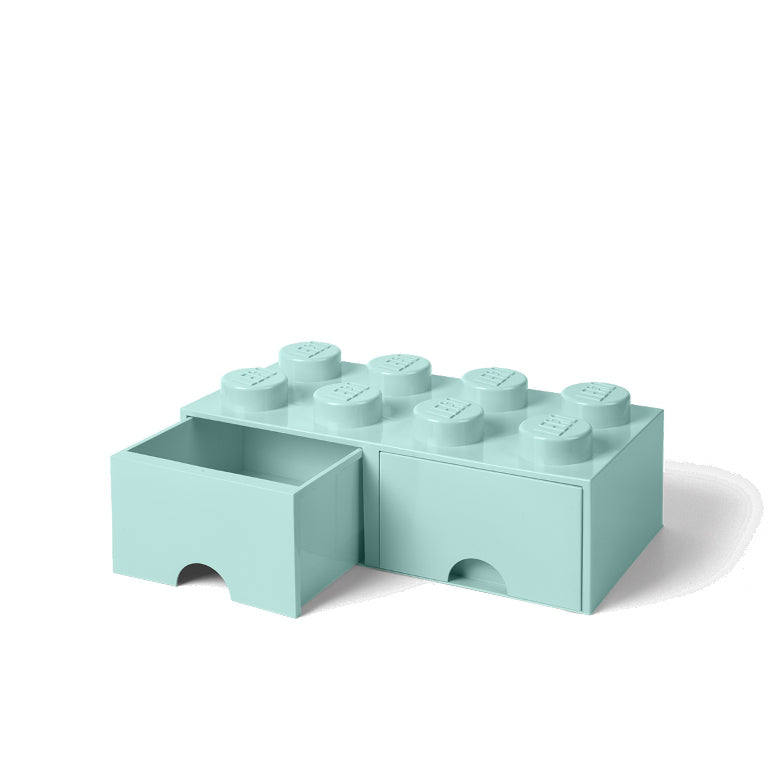 Lego® Škatla za shranjevanje s predali 8 Aqua Lego