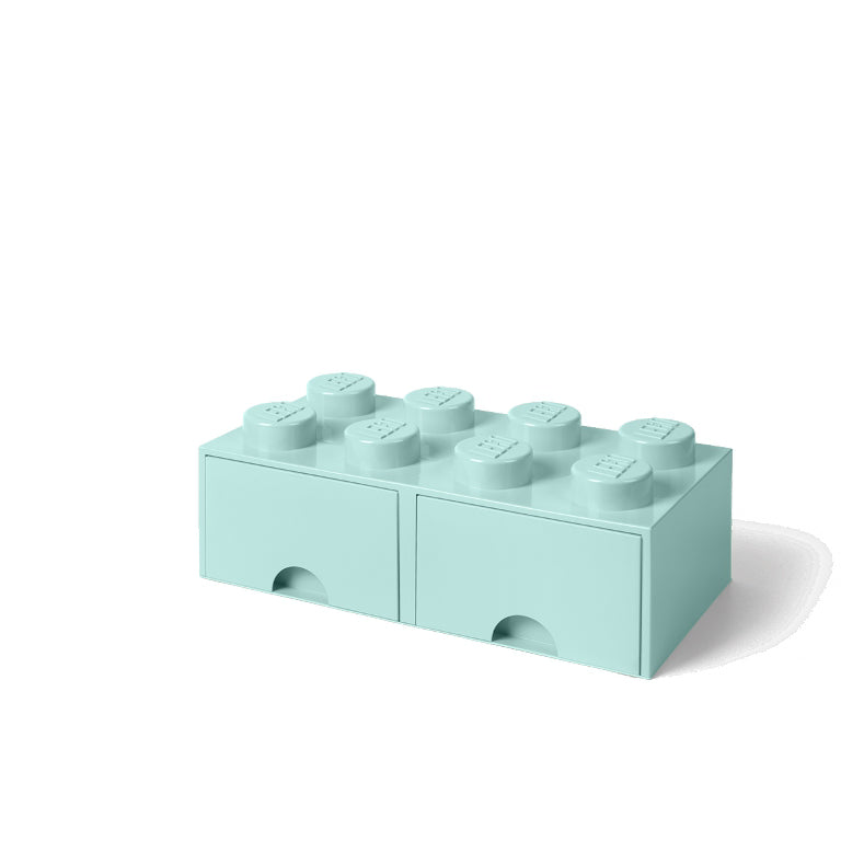 Lego® Škatla za shranjevanje s predali 8 Aqua Lego