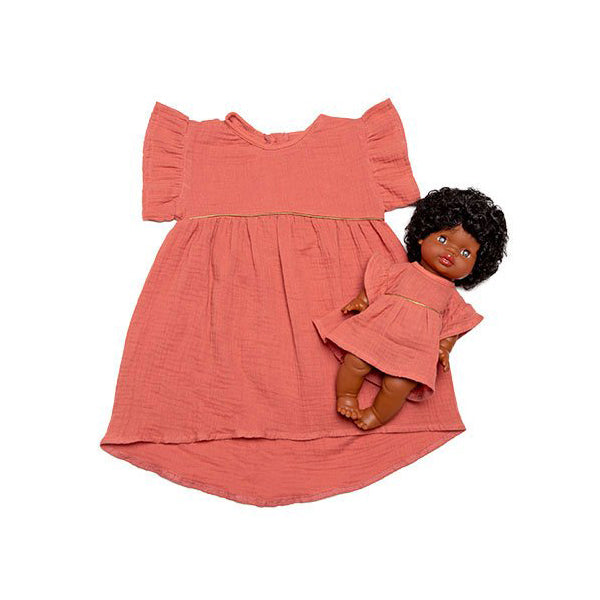 Minikane® Komplet Duo Collection DAISY Marsala 18-24 M Minikane