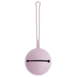 Mushie® Silicone Pacifier Holder Case Soft Lilac