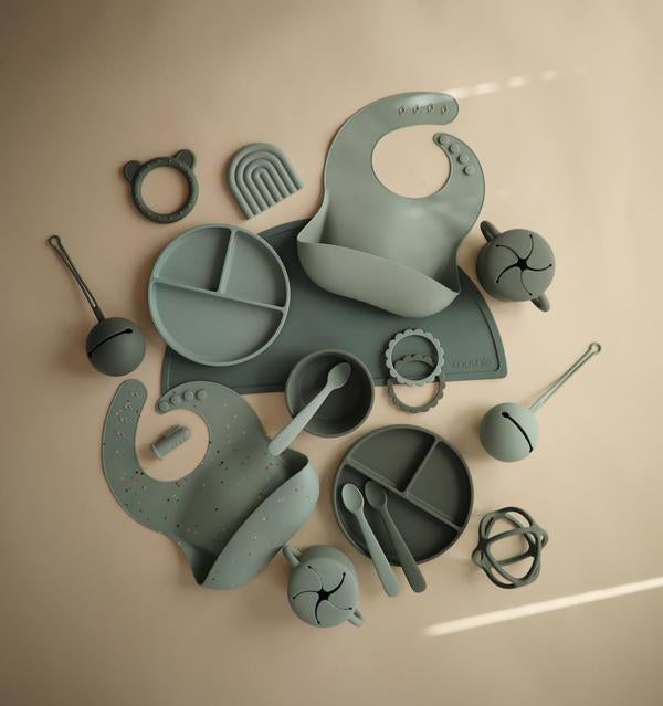 Mushie® Torbica za dudo Cambridge Blue Mushie