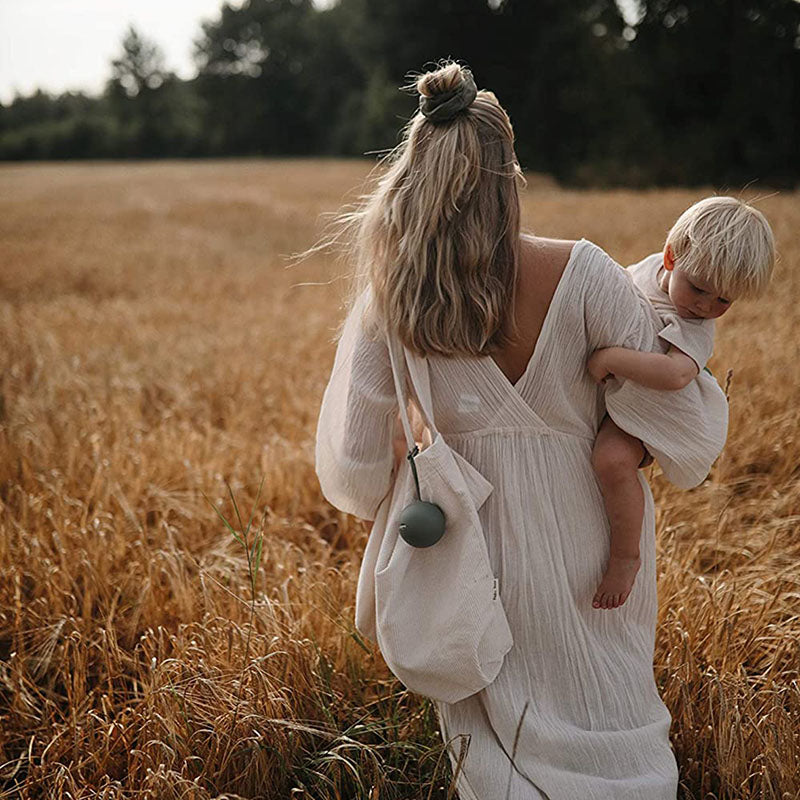 Mushie® Torbica za dudo Cloudy Mauve Mushie