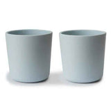 Mushie® Set di due bicchieri Powder Blue