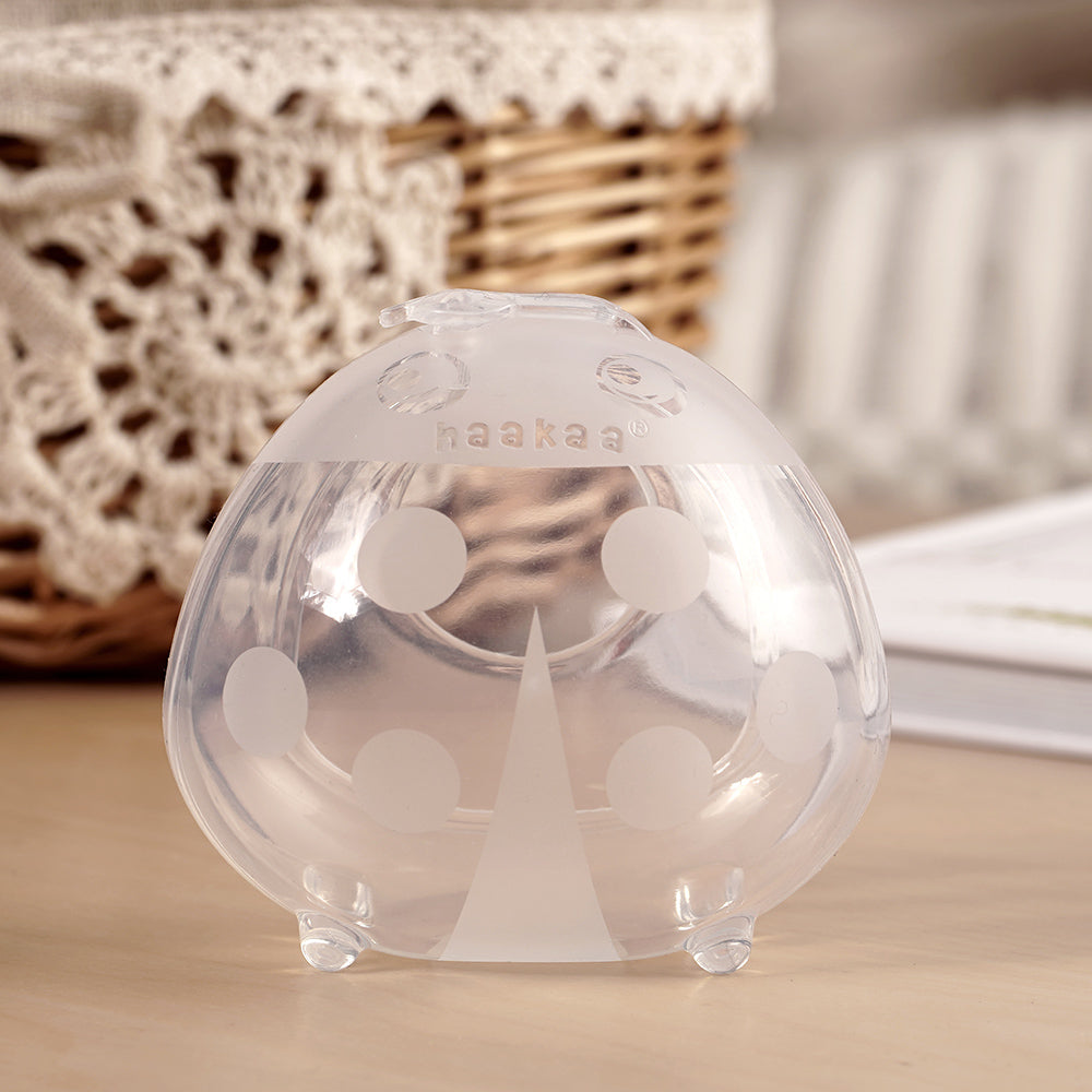 Haakaa® Silikonski zbiralnik materinega mleka Pikapolonica 40ml Haakaa