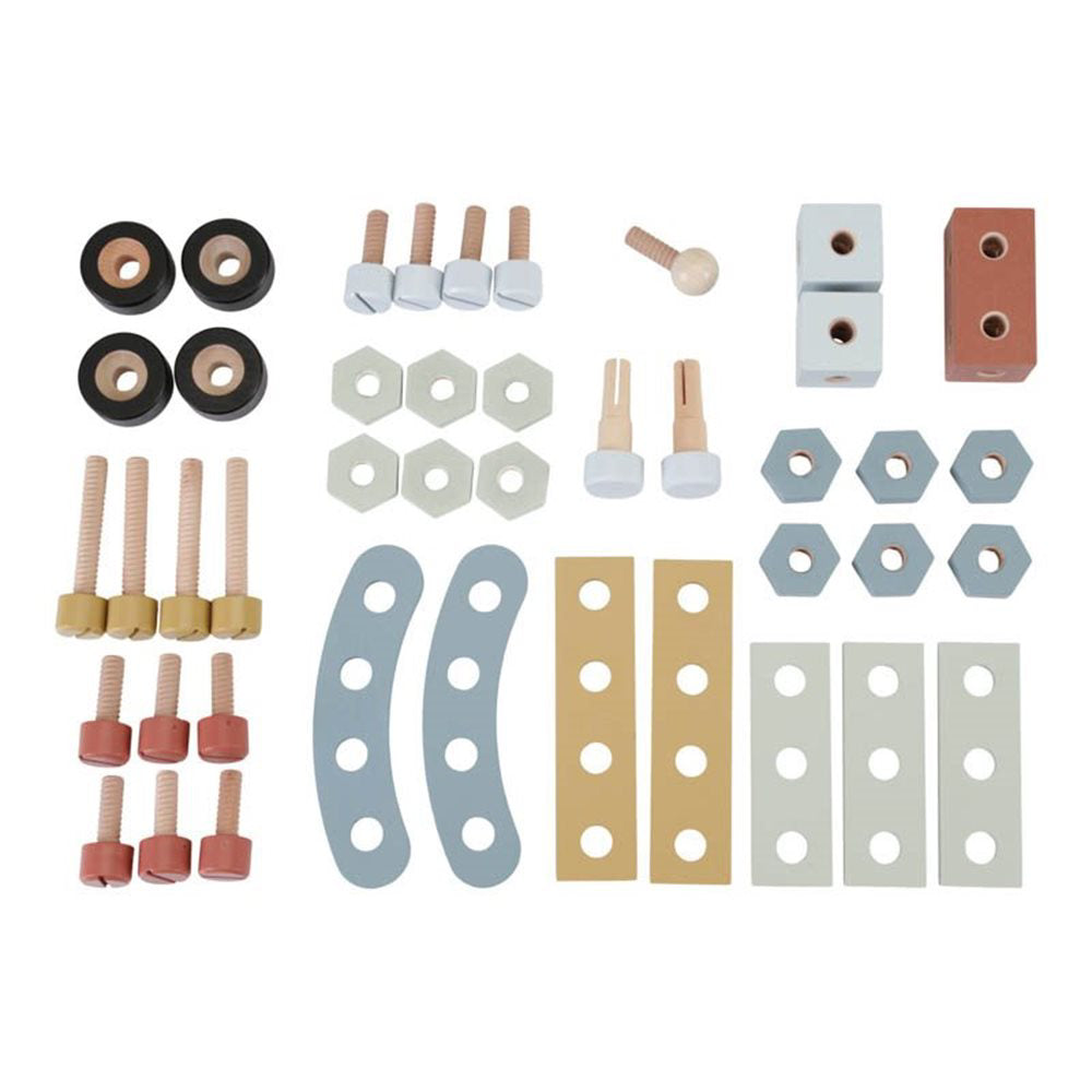 Little Dutch® Otroška delovna miza z orodjem Blue Little Dutch