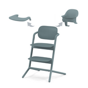 Cybex® Otroški stolček za hranjenje Lemo 3v1 Stone Blue Cybex