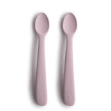 Mushie® Set dvi silikonske žlice Soft Lilac