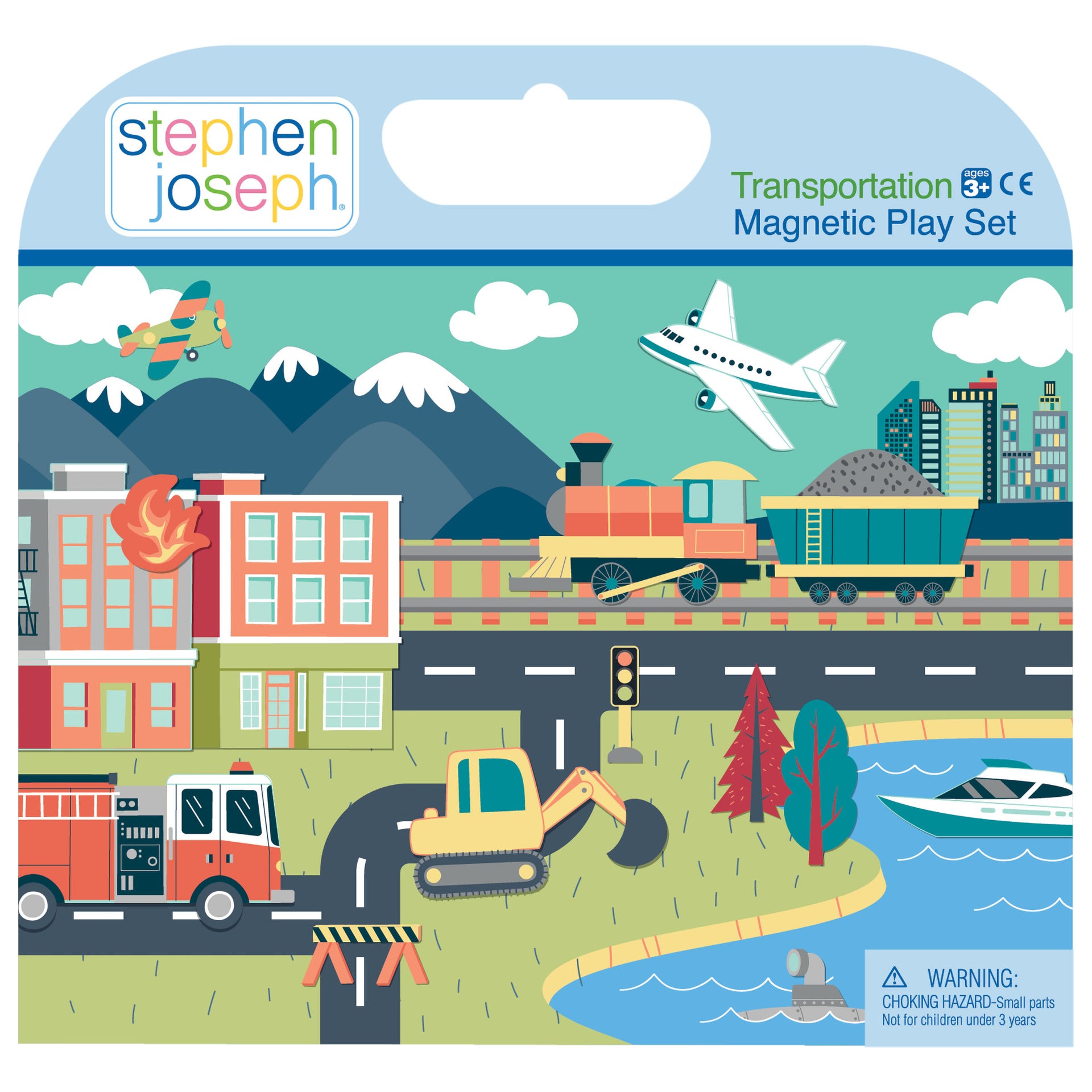 Stephen Joseph® Magnetna igra Transportation Stephen Joseph