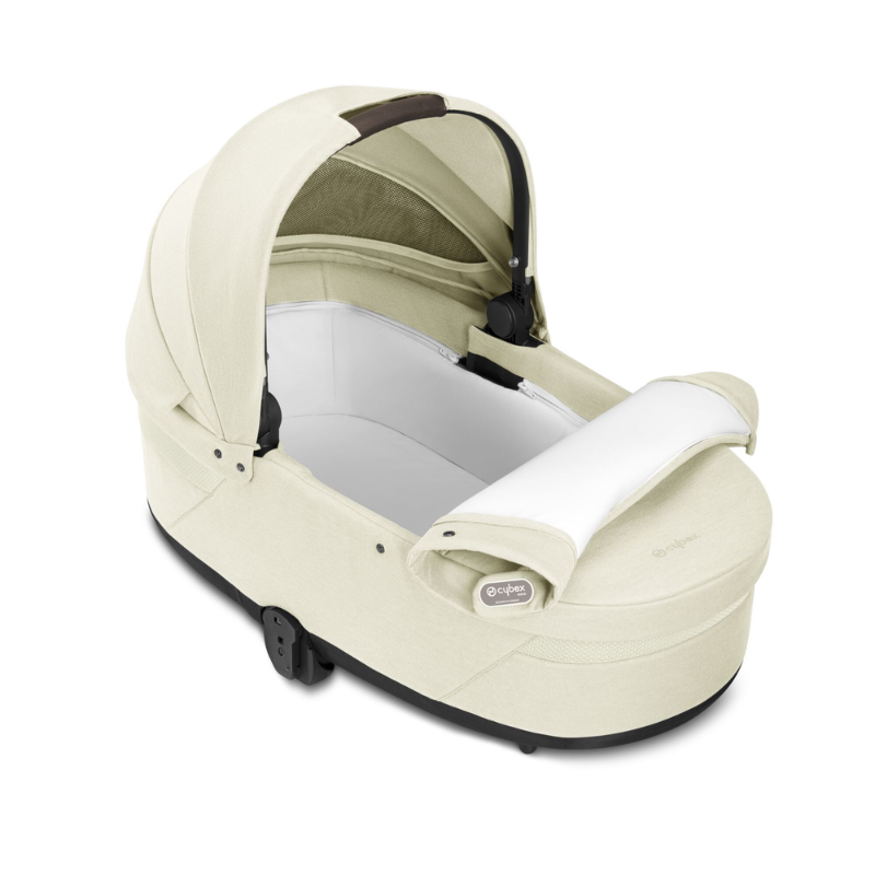 Cybex® Otroški voziček 3v1 Balios S Lux + Avtosedež Cloud G Seashell Beige Cybex