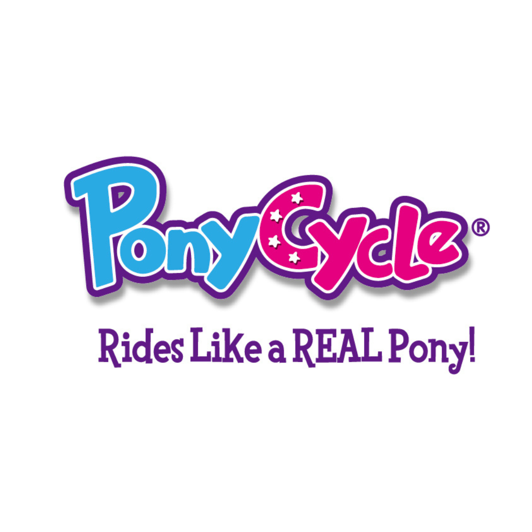 PonyCycle® Konjiček na kolesih - Black with White Hoof (4-8L) PonyCycle