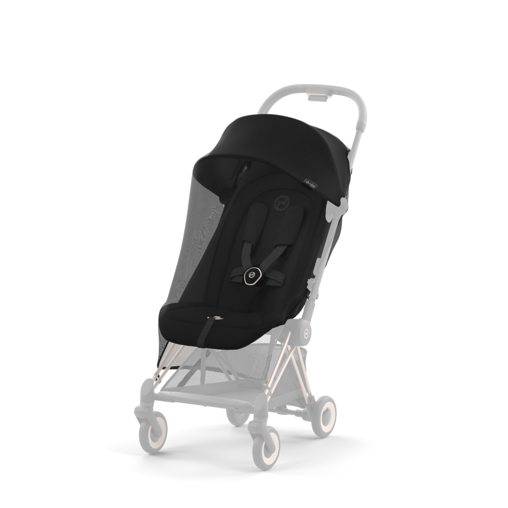 Cybex Platinum® Otroški voziček Coya™ Sepia Black (Rosegold Frame) Cybex Platinum