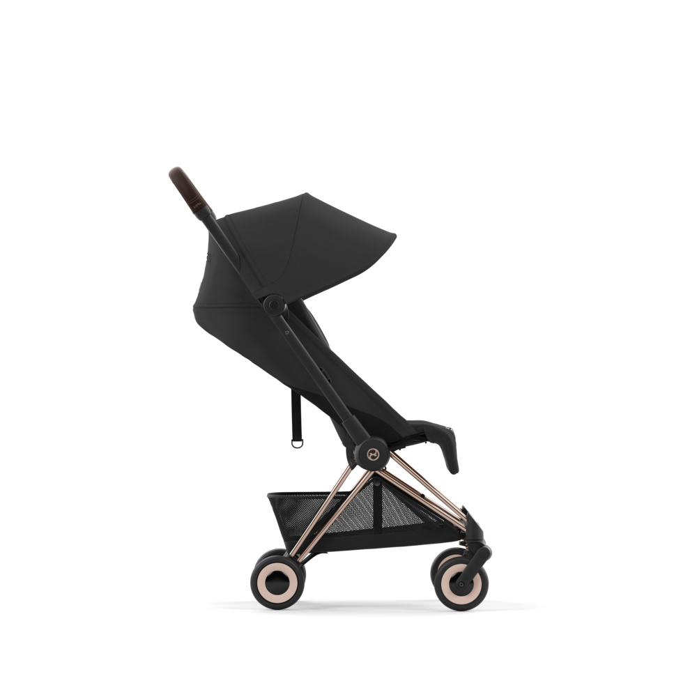 Cybex Platinum® Otroški voziček Coya™ Sepia Black (Rosegold Frame) Cybex Platinum