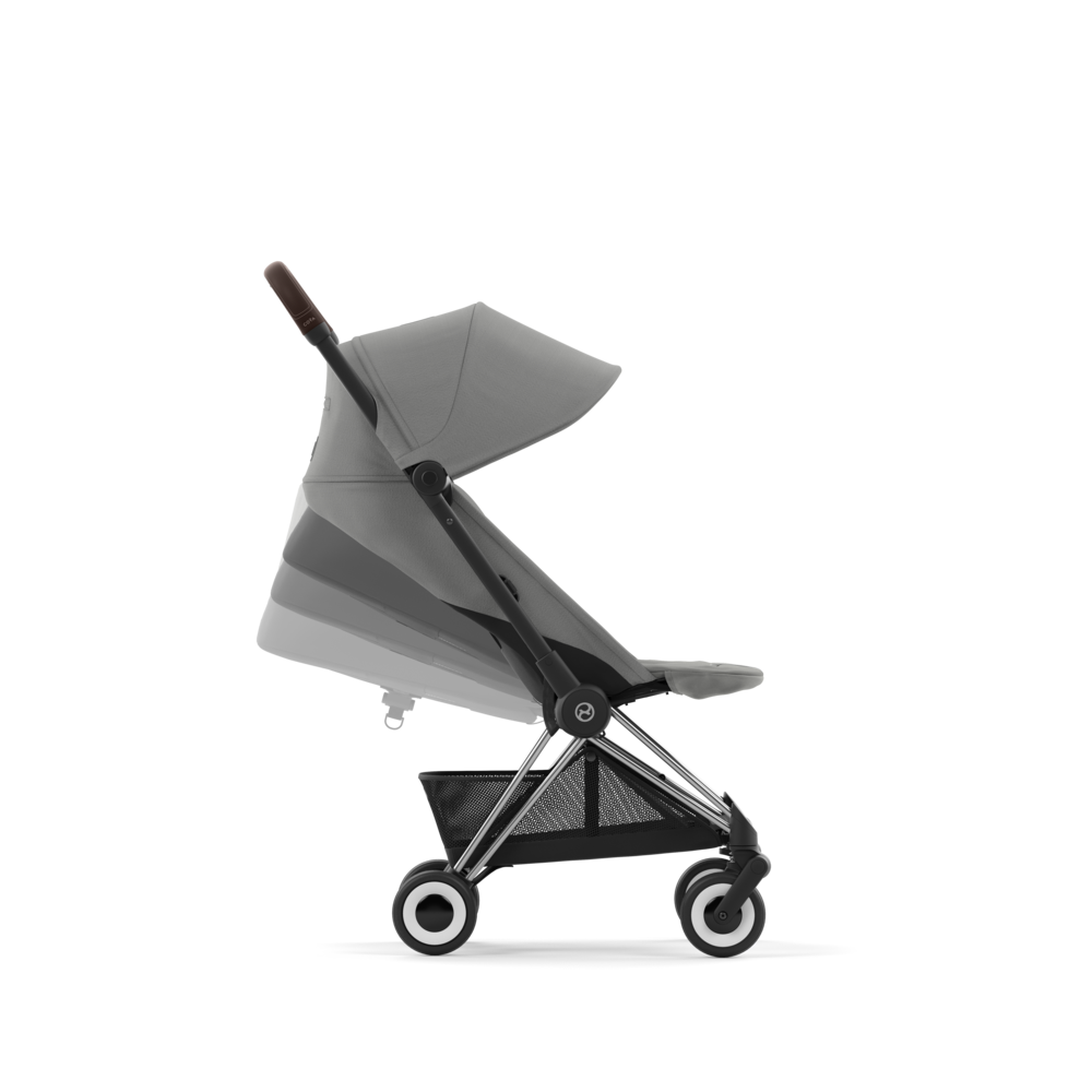 Cybex Platinum® Otroški voziček Coya™ Mirage Grey (Chrome Frame) Cybex Platinum