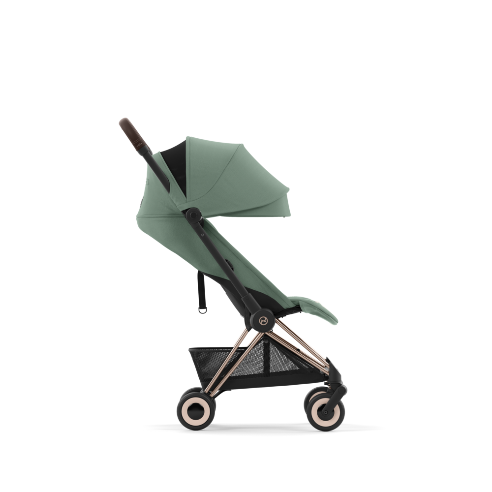 Cybex Platinum® Otroški voziček Coya™ Leaf Green (Rosegold Frame) Cybex Platinum
