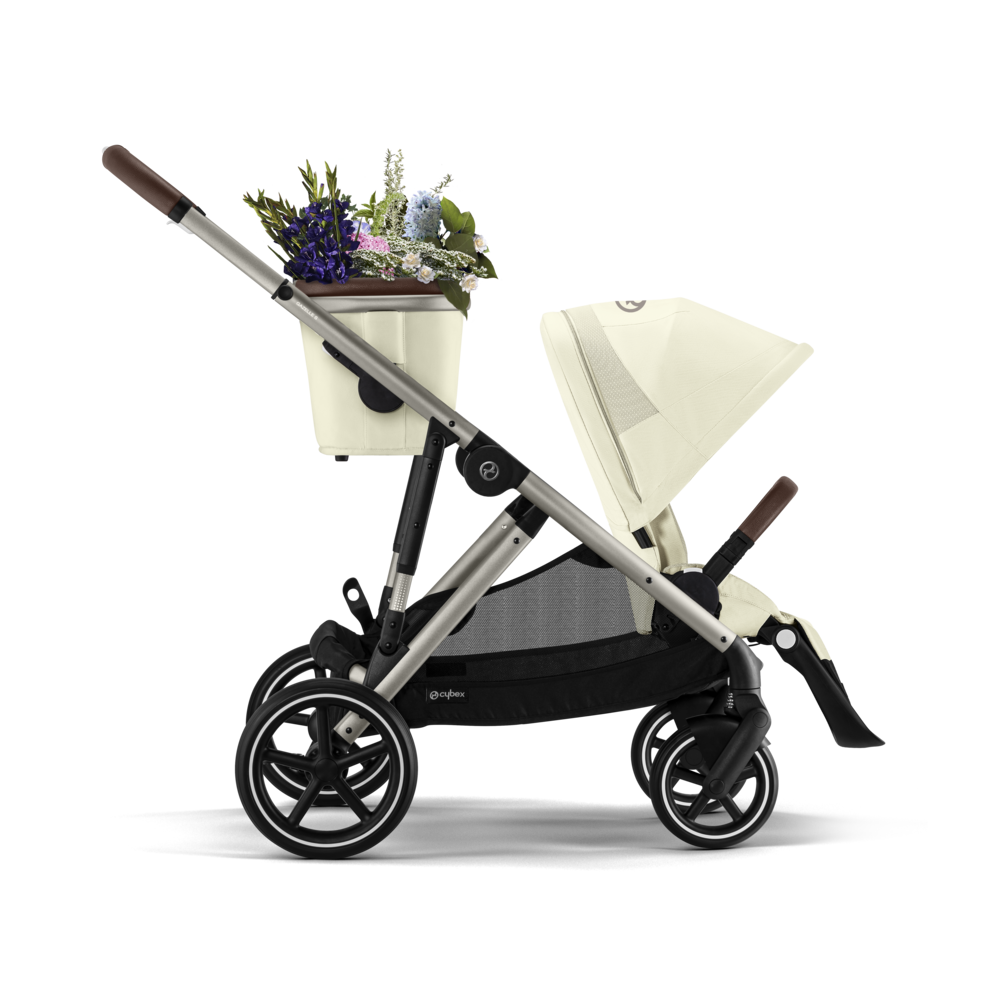 Cybex® Otroški voziček Gazelle™ Seashell Beige (Taupe Frame) Cybex