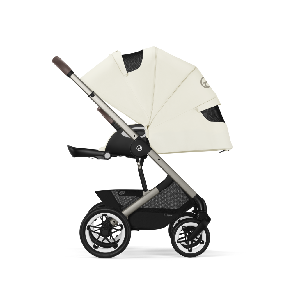 Cybex® Otroški voziček Talos S LUX (0-22 kg) Seashell Beige (Taupe Frame) Cybex