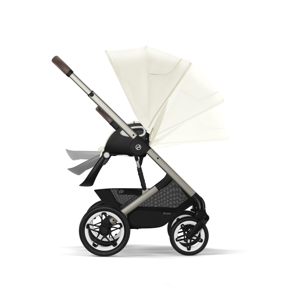 Cybex® Otroški voziček Talos S LUX (0-22 kg) Seashell Beige (Taupe Frame) Cybex
