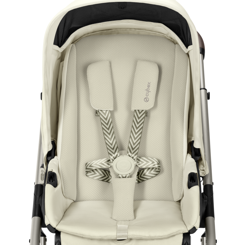 Cybex® Otroški voziček Talos S LUX (0-22 kg) Seashell Beige (Taupe Frame) Cybex