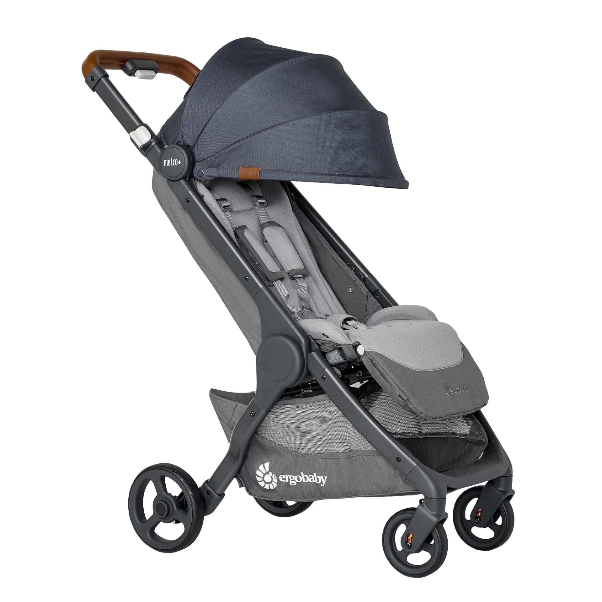 Ergobaby® Kompaktni mestni voziček Metro+ Deluxe London Grey Ergobaby