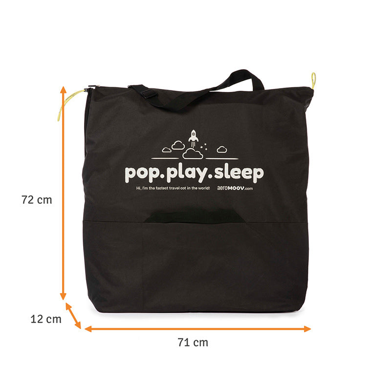 AeroMoov® Prenosna posteljica Seashell Olive AeroMoov