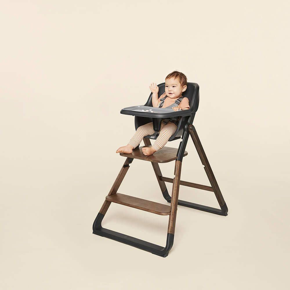 Ergobaby® Evolve Stolček za hranjenje 3v1 Dark Wood Ergobaby