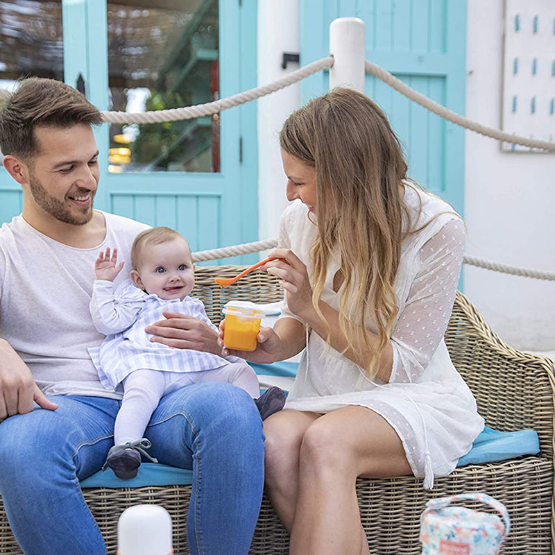 Miniland® Set 4 posodic za shranjevanje Candy 200ml Miniland