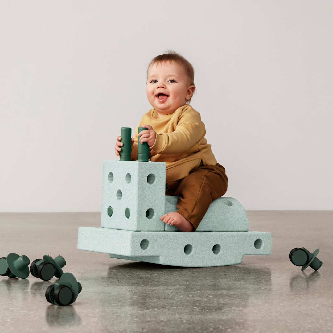 Modu® Curiosity Set - Ocean Mint/Forest Green Modu