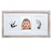 Pearhead® Stenski okvir - Dvojni odtis s črnilom in slika Rustic Pearhead