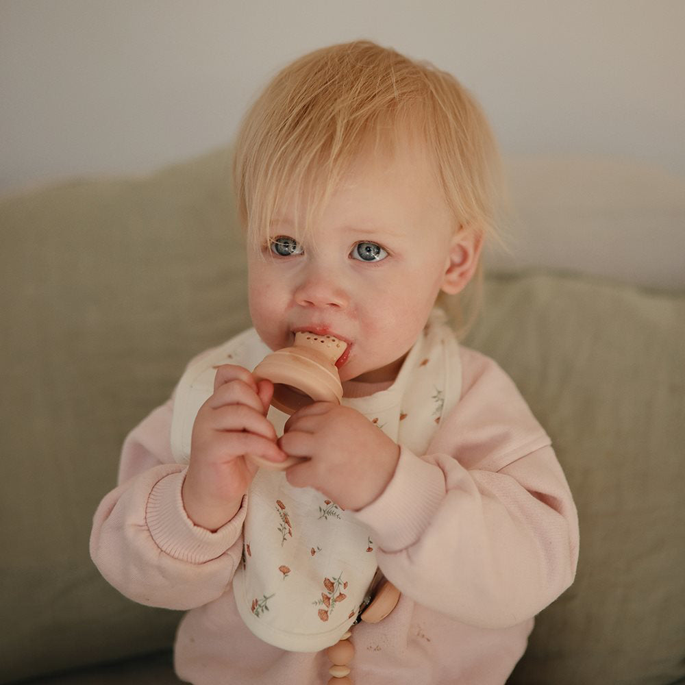 Mushie® Silikonska duda za hranjenje 2 kosa Shifting Sands Mushie