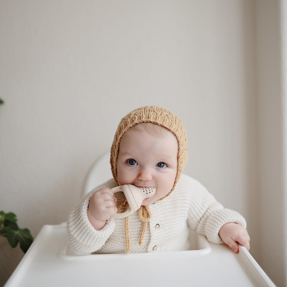 Mushie® Silikonska duda za hranjenje 2 kosa Shifting Sands Mushie