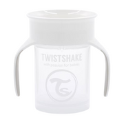 Twistshake® 360 Lonček za učenje pitja 230ml White Twistshake