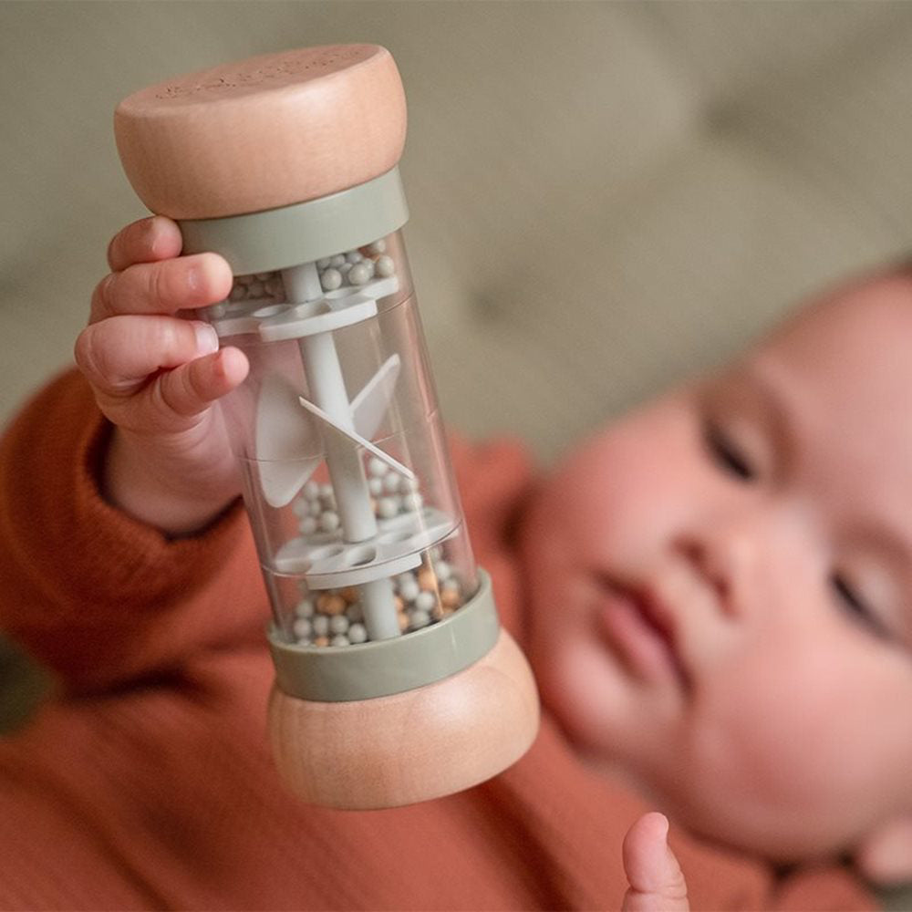 Little Dutch® Ropotuljica Rain Rattle Little Farm Little Dutch