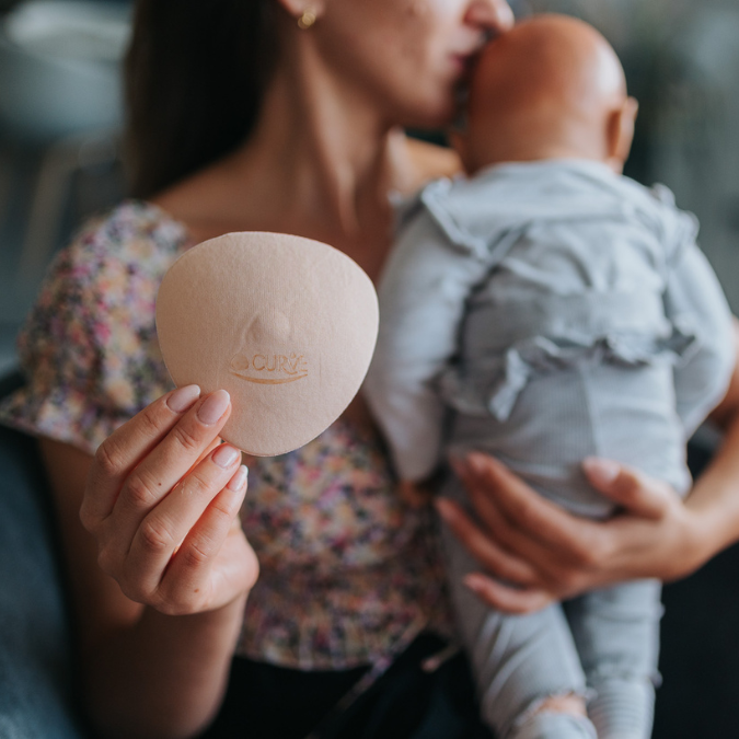 Cache Coeur® Dnevne pralne blazinice za dojenje Curve 2 kosa Cache Coeur