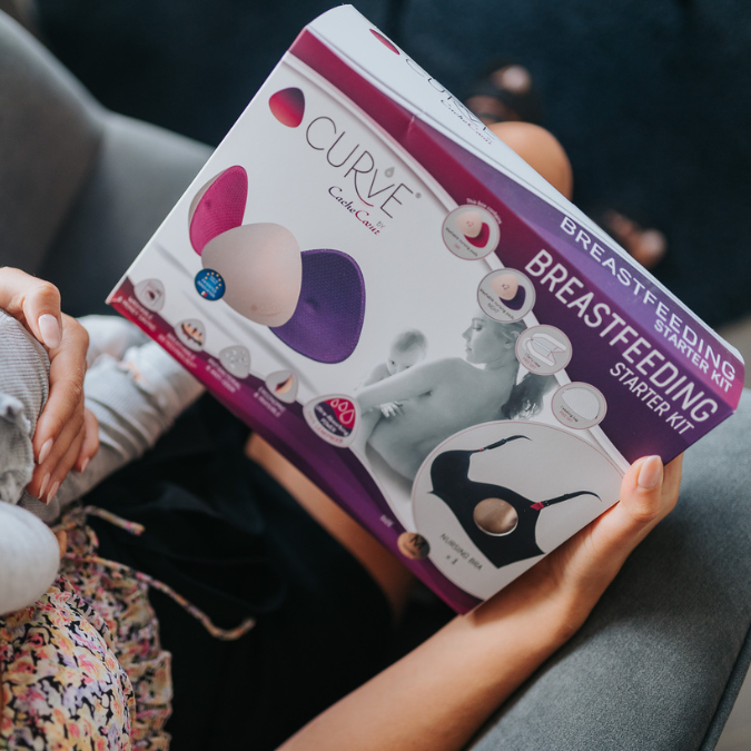 Cache Coeur® Set za dojenje Nude Cache Coeur