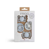 Frigg® Baby’s First Pacifier Set 4-pack Moonlight Sailing Powder Blue