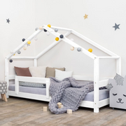 Benlemi® Otroška postelja Lucky 120x200 White Benlemi