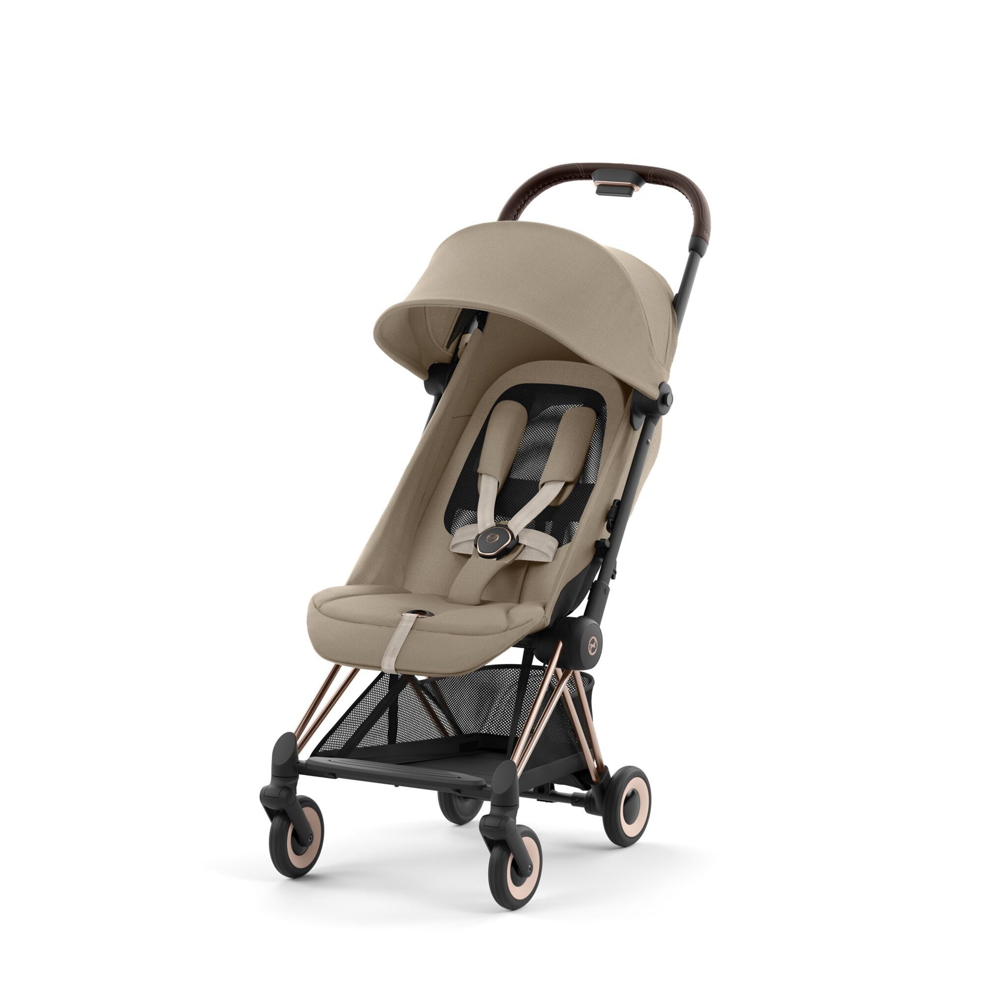 Cybex Platinum® Otroški voziček Coya™ Cozy Beige (Rosegold Frame) Cybex Platinum
