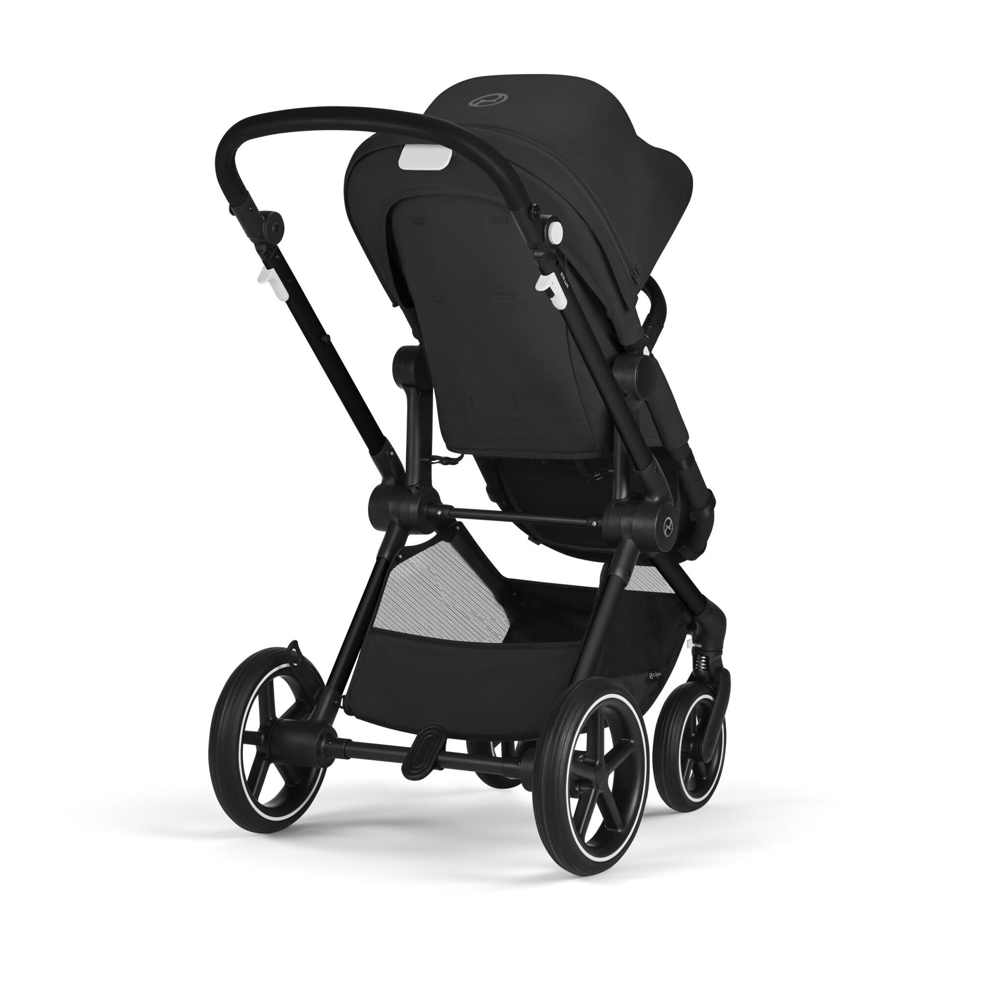 Cybex® Otroški voziček 2v1 Eos™ Lux Moon Black (Black Frame) Cybex