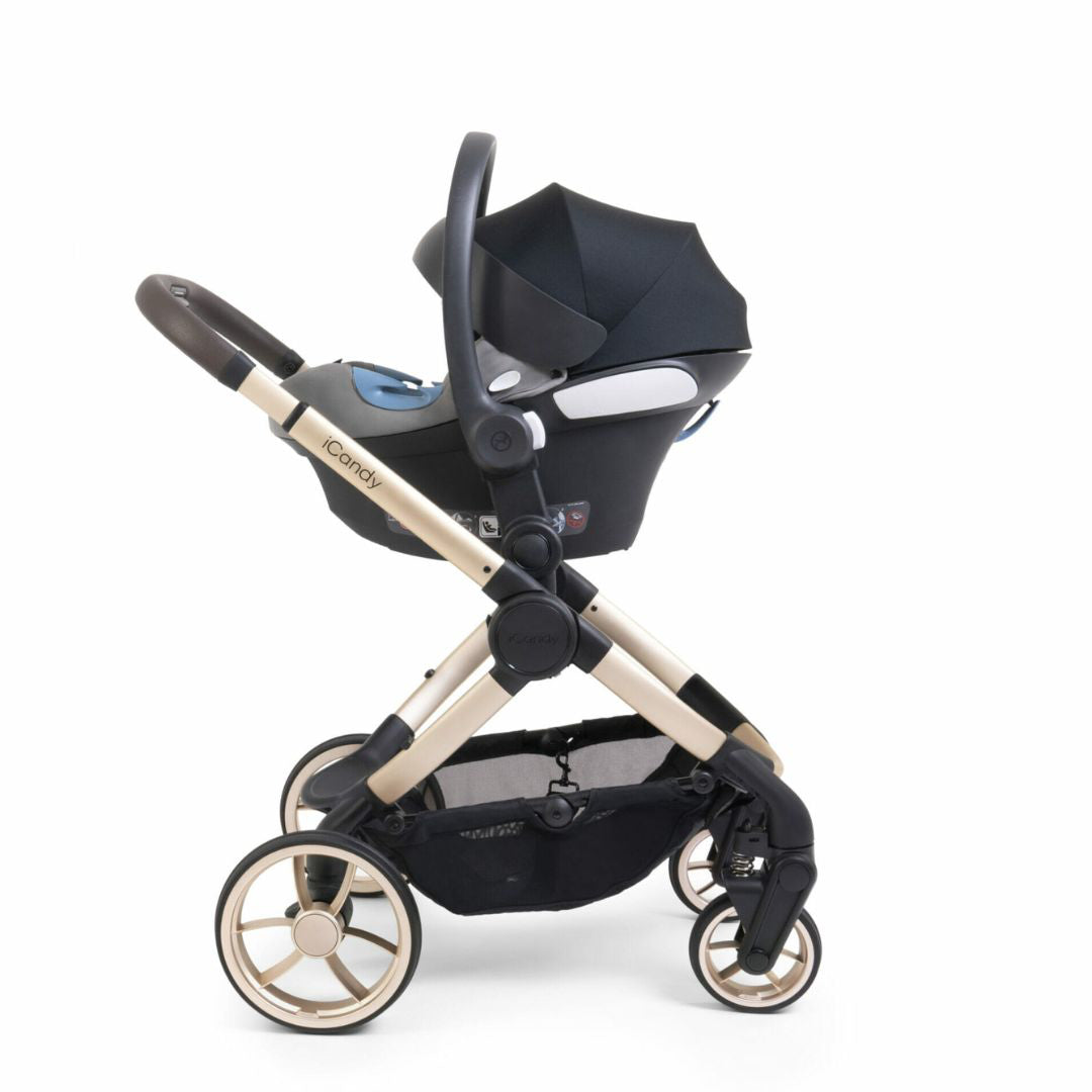 iCandy® Otroški voziček s košaro 2v1 Peach 7 Biscotti Complete Bundle iCandy