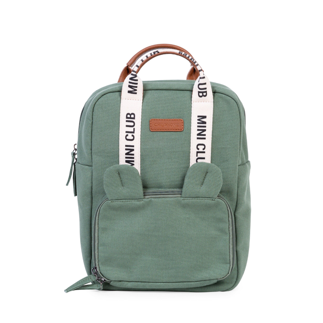 Childhome® Mini Club otroški nahrbtnik Signature Green Childhome
