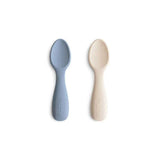 Mushie® Silicone Starter Spoons Tradewinds/Shifting Sand