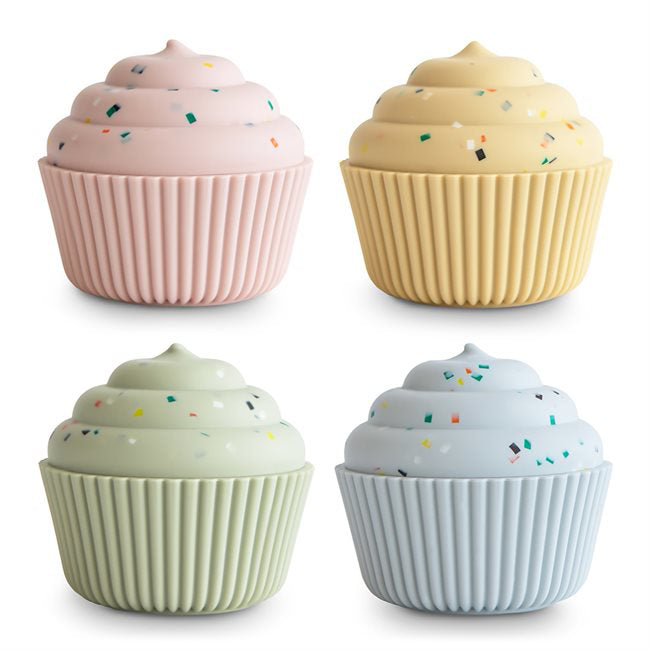 Mushie® Kopalne igračke Mix and Match Cupcake Mushie